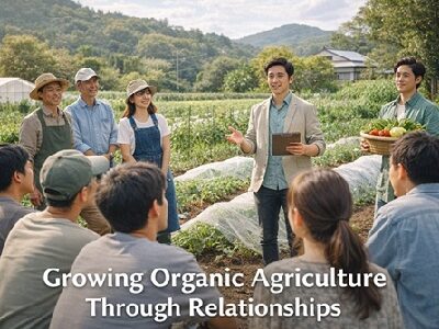 世界基準で認められる有機農業の地域コミュニティづくり